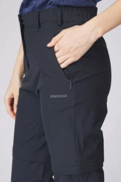 Womens Forest Softshell Zip-Off Trousers -Urban Threads b11cei0038 7070 i