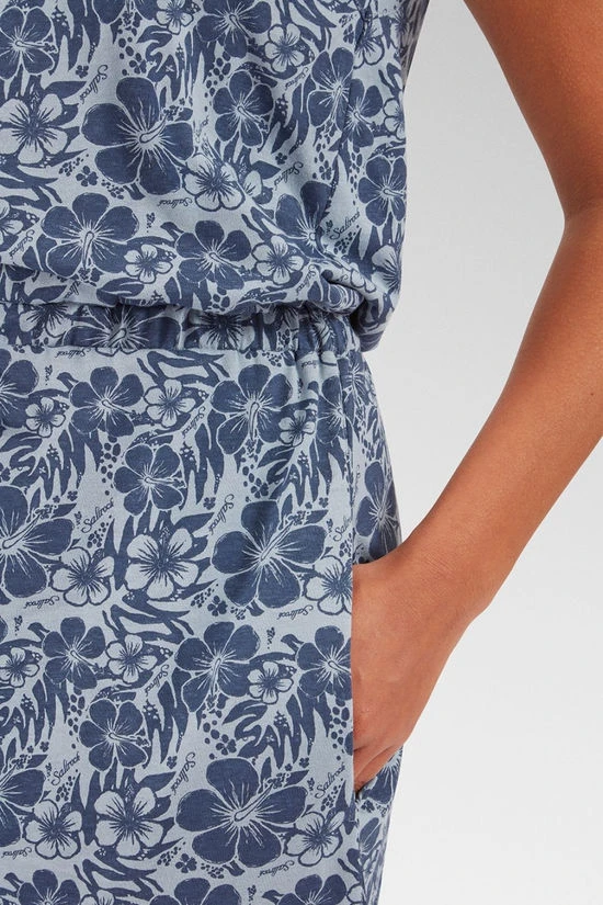 Womens Hibiscus Bauhaus Dress 7 Womens Hibiscus Bauhaus Dress - Image 5