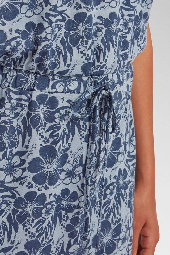 Womens Hibiscus Bauhaus Dress 8 Womens Hibiscus Bauhaus Dress - Image 6