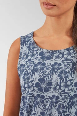 Womens Hibiscus Bauhaus Dress 15 Womens Hibiscus Bauhaus Dress -Urban Threads b11dd90180 4040 x