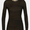 Icebreaker Womens 200 Oasis Long Sleeve Ski Tracks Crew Top -Urban Threads b11gab0066 7070 a