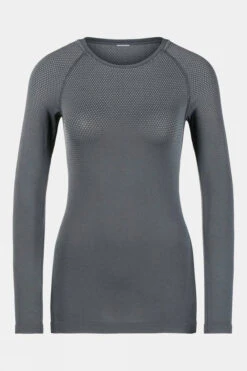 Odlo Womens Performance Light Eco Long Sleeve Base Layer Top