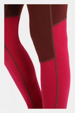 Icebreaker Womens Merino 260 Zoneknit Leggings -Urban Threads b11gch0053 3937 d