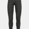 Icebreaker Womens Merino 250 Vertex Thermal Leggings - Alpine Geo -Urban Threads b11gch0054 7070 a
