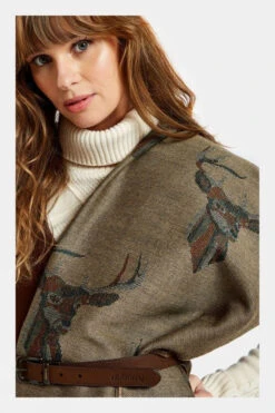 Dubarry Womens Heatherbell Scarf -Urban Threads b11jca0012 6868 v