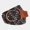 Womens Braided Hike Belt -Urban Threads b11jda0001 7070 a
