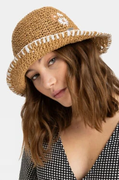 Roxy Womens Spotless Sunnies Bucket Hat -Urban Threads b11jfb0063 1616 c