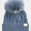 The North Face Womens Oh Mega Fur Pom Beanie 2 The North Face Womens Oh Mega Fur Pom Beanie -Urban Threads b11jfc0019 4242 a