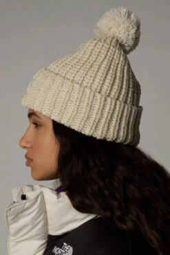 The North Face Womens Cozy Chunky Cabin Beanie 9 The North Face Womens Cozy Chunky Cabin Beanie -Urban Threads b11jfc0064 1111 m