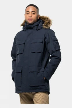 Jack Wolfskin Mens Glacier Canyon Parka -Urban Threads b12a000052 4141 m