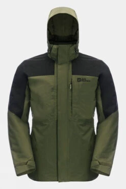 Jack Wolfskin Mens Romberg 3-in-1 Jacket 14 Jack Wolfskin Mens Romberg 3-in-1 Jacket -Urban Threads b12aa90041 5151 b