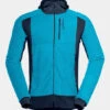 Norrona Mens Falketind Alpha120 Full Zip Hood Jacket -Urban Threads b12acb0302 4341 a