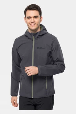 Jack Wolfskin Mens Bornberg Hooded Jacket -Urban Threads b12ad90124 7172 b