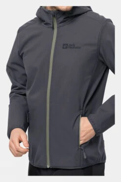 Jack Wolfskin Mens Bornberg Hooded Jacket -Urban Threads b12ad90124 7172 d