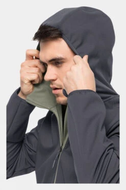 Jack Wolfskin Mens Bornberg Hooded Jacket -Urban Threads b12ad90124 7172 e