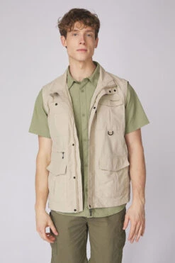 Mens Jungle Travel Vest -Urban Threads b12ah90089 1616 c