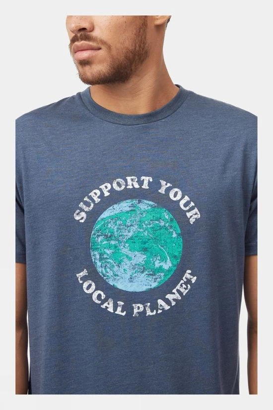 Tentree Mens Support Your Local Planet T-Shirt 5 Tentree Mens Support Your Local Planet T-Shirt - Image 3