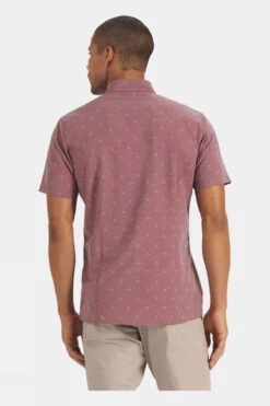 Vuori Mens Short Sleeve Bridge Button Down Shirt -Urban Threads b12bcc0076 3939 n