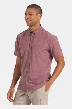Vuori Mens Short Sleeve Bridge Button Down Shirt -Urban Threads b12bcc0076 3939 o