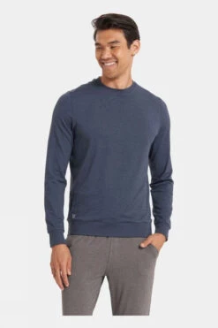 Vuori Mens Ponto Performance Crew Jumper 6 Vuori Mens Ponto Performance Crew Jumper -Urban Threads b12bea0025 4141 b