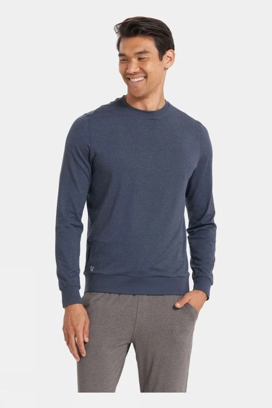 Vuori Mens Ponto Performance Crew Jumper 4 Vuori Mens Ponto Performance Crew Jumper - Image 2