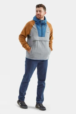 Passenger Mens Woodland Hooded Half Zip Polar Fleece 14 Passenger Mens Woodland Hooded Half Zip Polar Fleece -Urban Threads b12bea0048 7272 s