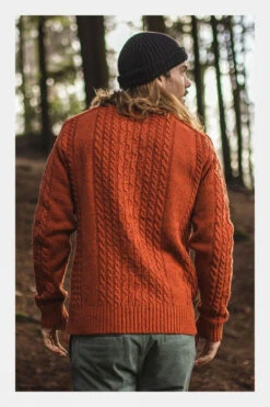 Passenger Mens Drifter Knitted Jumper 19 Passenger Mens Drifter Knitted Jumper -Urban Threads b12bea0049 2626 b