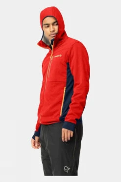 Norrona Mens Falketind Warm2 Octa Hooded Fleece Jacket -Urban Threads b12bea0058 3044 f