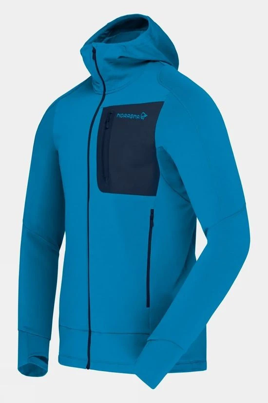 Norrona Mens Falketind Power Grid Hooded Fleece Jacket 5 Norrona Mens Falketind Power Grid Hooded Fleece Jacket - Image 3