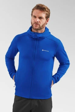 Montane Mens Fury Lite Hoodie Fleece Jacket -Urban Threads b12bea0065 4242 s