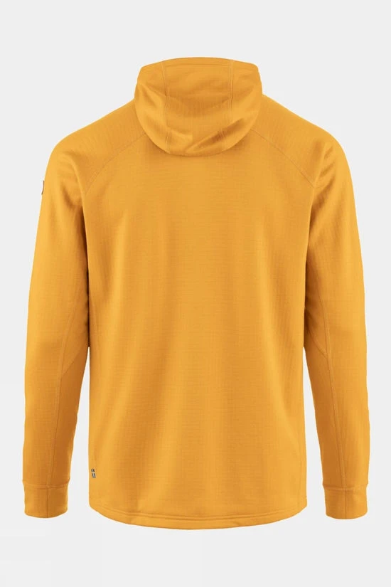 Fjallraven Mens Abisko Grid Hoodie Fleece Jacket 4 Fjallraven Mens Abisko Grid Hoodie Fleece Jacket - Image 2