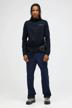 Peak Performance Mens Light Zip Hooded Fleece Jacket -Urban Threads b12bea0104 7070 g