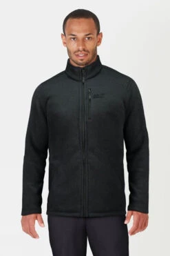 Jack Wolfskin Mens Perido Track Fleece Jacket 9 Jack Wolfskin Mens Perido Track Fleece Jacket -Urban Threads b12beb0042 7170 f