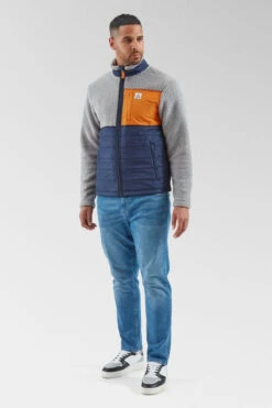 Mens Born Explorer Recycled Polar-Lined Sherpa Fleece -Urban Threads b12beb0266 7373 r