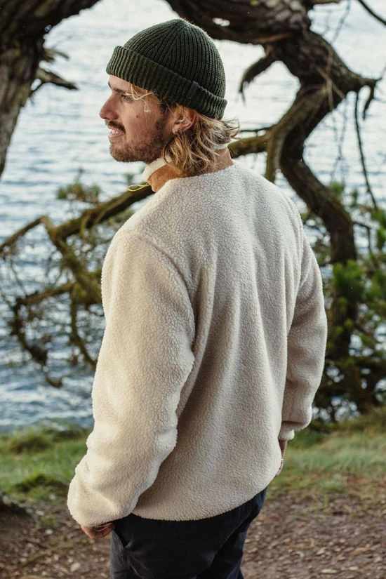 Mens Trekker Recycled Sherpa Full Zip Fleece 14 Mens Trekker Recycled Sherpa Full Zip Fleece - Image 12