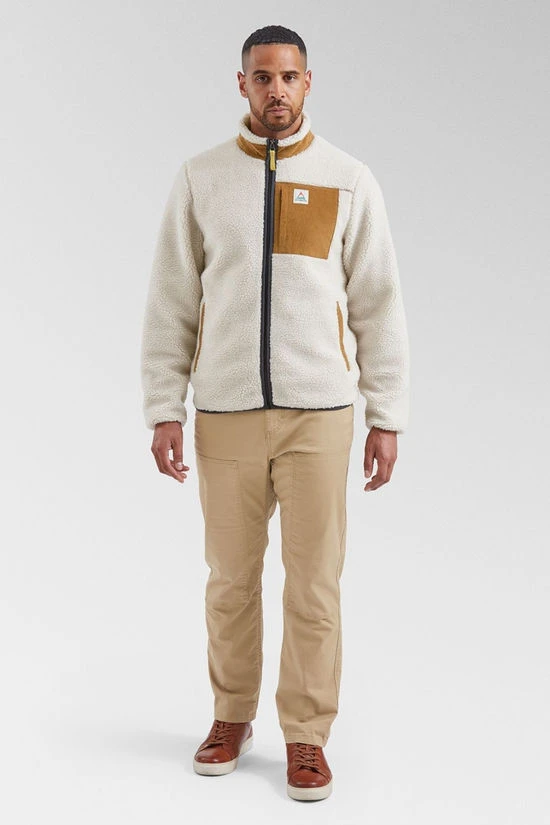 Mens Trekker Recycled Sherpa Full Zip Fleece 7 Mens Trekker Recycled Sherpa Full Zip Fleece - Image 5