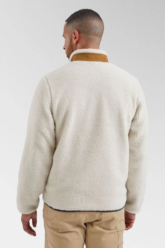 Mens Trekker Recycled Sherpa Full Zip Fleece 6 Mens Trekker Recycled Sherpa Full Zip Fleece - Image 4