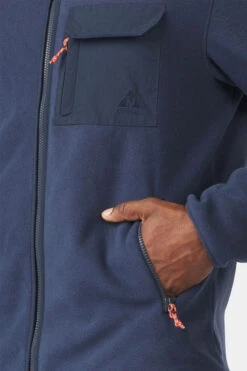 Mens Venture Full Zip Fleece -Urban Threads b12beb0329 4444 m