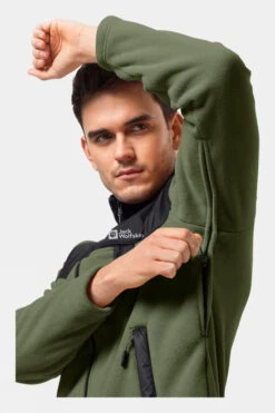 Jack Wolfskin Mens Dna Grizzly Full Zip Fleece -Urban Threads b12bec0138 5151 o