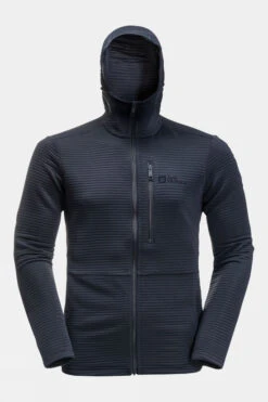 Jack Wolfskin Mens Modesto Hooded Fleece Jacket 9 Jack Wolfskin Mens Modesto Hooded Fleece Jacket -Urban Threads b12bec0161 4141 b