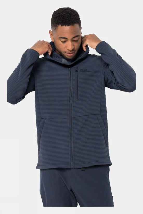 Jack Wolfskin Mens Modesto Hooded Fleece Jacket 5 Jack Wolfskin Mens Modesto Hooded Fleece Jacket - Image 3