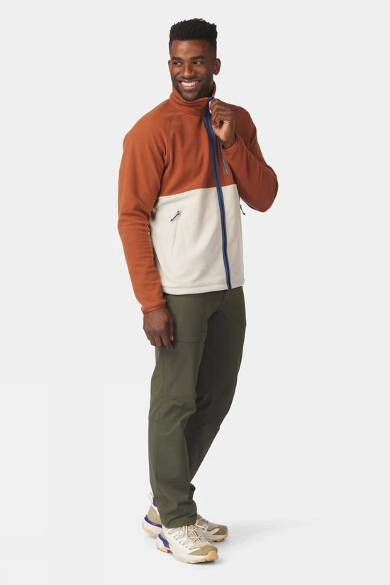 Mens Venture Colourblock Full Zip Fleece Jacket 8 Mens Venture Colourblock Full Zip Fleece Jacket - Image 6