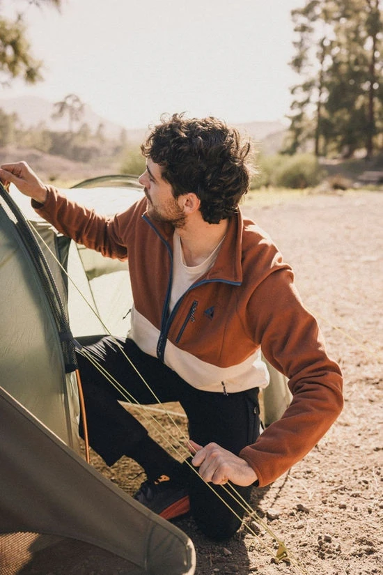 Mens Venture Colourblock Full Zip Fleece Jacket 14 Mens Venture Colourblock Full Zip Fleece Jacket - Image 12