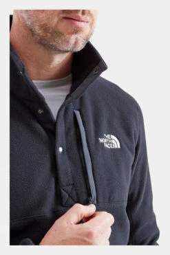 The North Face Mens Ryeford Snap Neck Fleece -Urban Threads b12bed0078 7072 u