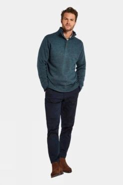 Dubarry Mens Roundwood Knitted Sweater -Urban Threads b12bed0080 5959 b