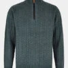 Dubarry Mens Cronin Zip Neck Sweater