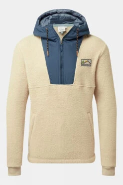 Passenger Mens Spindrift Recycled Sherpa Hooded Fleece