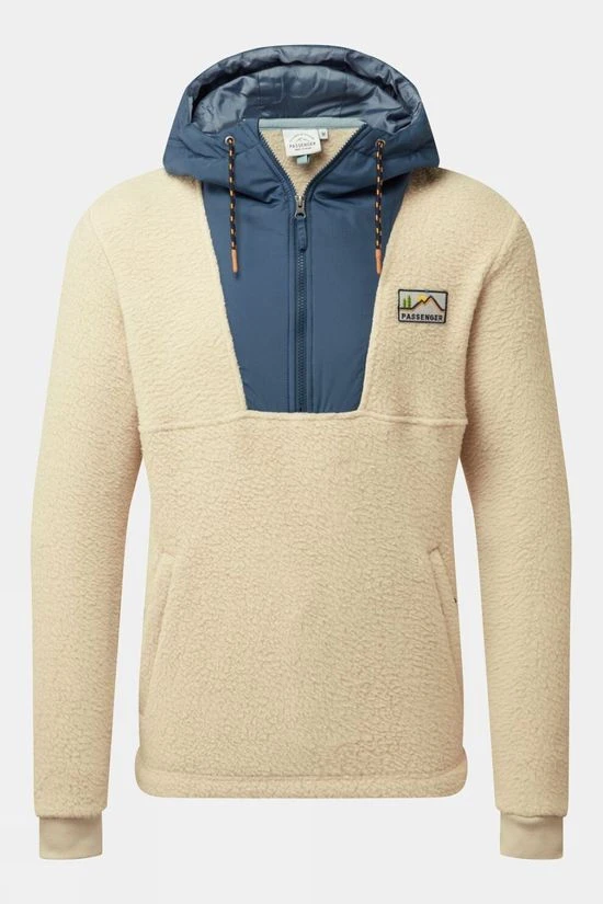 Passenger Mens Spindrift Recycled Sherpa Hooded Fleece 3 Passenger Mens Spindrift Recycled Sherpa Hooded Fleece