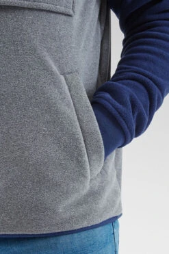 Mens Woodland Hooded 1/2 Zip Recycled Polar Fleece 18 Mens Woodland Hooded 1/2 Zip Recycled Polar Fleece -Urban Threads b12bed0117 4472 s