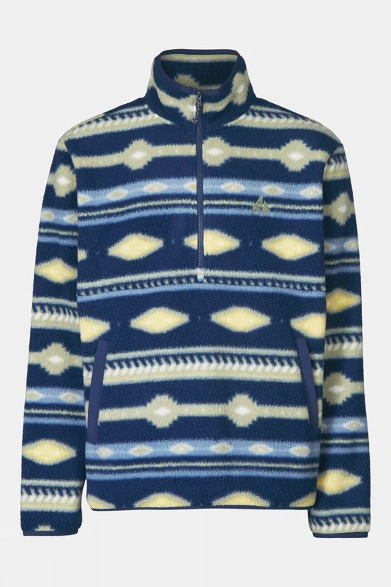 Mens Pehoe Printed Snap Half Zip Fleece 3 Mens Pehoe Printed Snap Half Zip Fleece